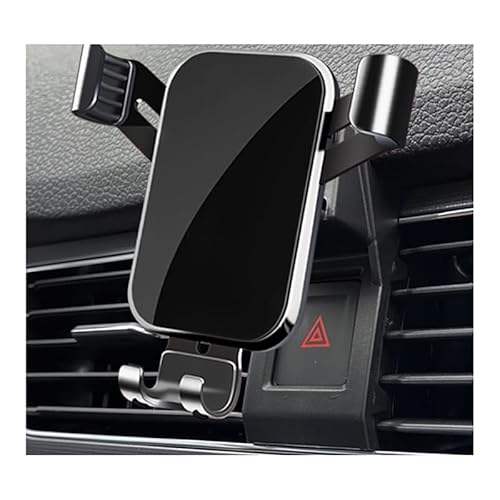 DFVOOP Handyhalterung Auto, für VW Tiguan L/Tiguan X 2017-2021 360° Drehbar Handyhalter fürs Auto mit EIN-Knopf-Release,Halterung Lüftungsschlitze,Telefonhalter für Smartphone,B von DFVOOP