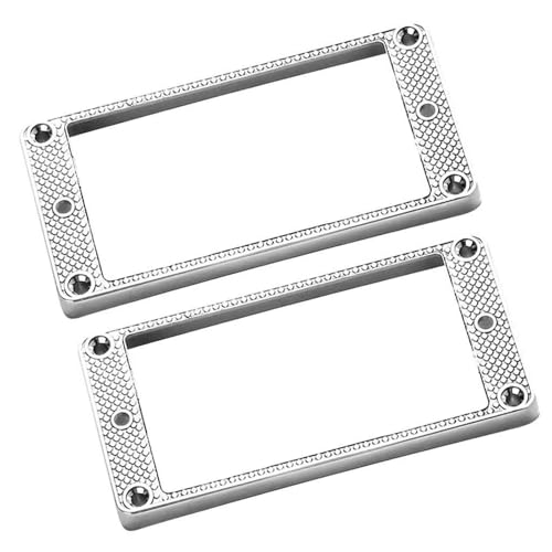 2 Stück Humbucker Pickup Zubehör Ring Gebogene Unteren Rahmen Für LP Elektrische Gitarre 2 Stück Humbucker Pickup Zubehör Ring Gebogene Unteren Rahmen Für LP Elektrische Gitarre von DGRTYG