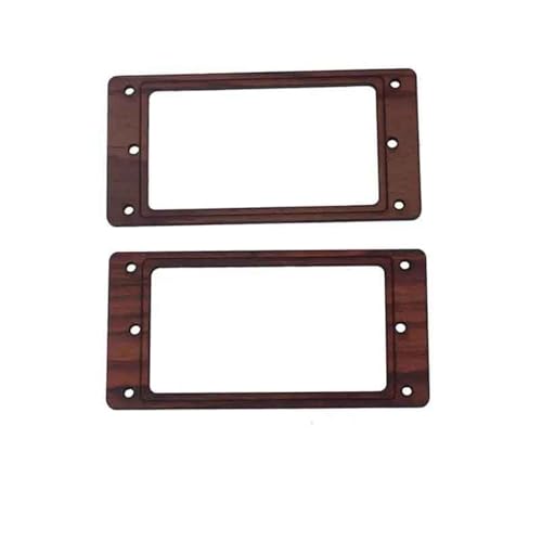 Humbucker Pickup Montageringrahmen Mit Schrauben Für LP-Gitarrenteile(Brown) von DGRTYG