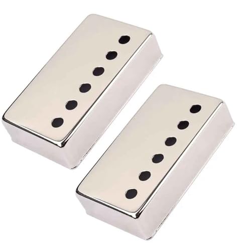 Humbucker-Tonabnehmerabdeckung für E-Gitarre vernickelt für LP/SG-Teile Humbucker-Tonabnehmerabdeckung für E-Gitarre vernickelt für LP/SG-Teile von DGRTYG