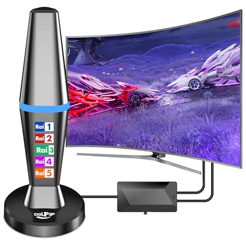 Digitale interne TV-Antenne, leistungsstarker Empfang mit großer Entfernung, magnetische Basis für tragbare Fernseher, unterstützt 4K 1080p VHF UHF DVB-T/DVB-T2-All TVs Digitale interne TV-Antenne, leistungsstarker Empfang mit großer Entfernung, magnetische Basis für tragbare Fernseher, unterstützt 4K 1080p VHF UHF DVB-T/DVB-T2-All TVs von DGUPSP