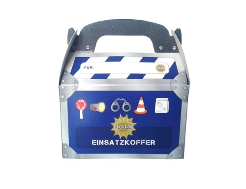 DH-Konzept Polizei-Geschenkbox 6-stück (1er Pack) für Geburtstag von DH-Konzept