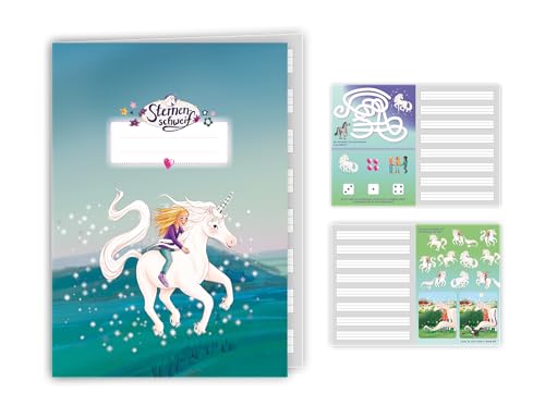 Schreibheft * STERNENSCHWEIF * mit 32 linierten Seiten in DIN A5 | Liniert, Schule ab 1. Klasse | perfekt für Schule, Einschulung oder Mitgebsel | Einhorn Unicorn Mädchen Kinder Schulanfang Schultüte Schreibheft * STERNENSCHWEIF * mit 32 linierten Seiten in DIN A5 | Liniert, Schule ab 1. Klasse | perfekt für Schule, Einschulung oder Mitgebsel | Einhorn Unicorn Mädchen Kinder Schulanfang Schultüte von DH-Konzept