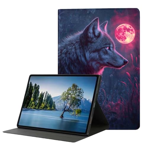 DHEEBFWE Für Samsung Galaxy Tab S8 (2022) und Tab S7 (2020) 11 Zoll (Modelle: SM-X700/X706/T870/T875/T878). Hochwertige Lederhülle mit automatischer Wake/Sleep-Funktion, mehrere Betrachtungswinkel von DHEEBFWE