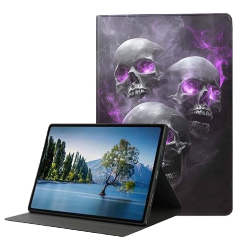 DHEEBFWE Kompatibel mit iPad Pro 32,8 cm (12,9 Zoll) 4. / 5. / 6. Generation (2020/2021/2022), Hülle mit automatischer Wake/Sleep-Funktion, stoßfeste harte Rückseite und verstellbare von DHEEBFWE