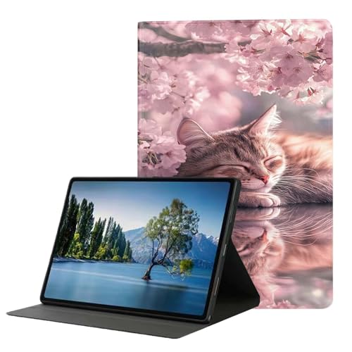DHEEBFWE Kompatibel mit iPad der 10. Generation 2022, 27,7 cm (11 Zoll), PU-Leder, Hülle mit automatischer Wake-/Sleep-Funktion, stoßfeste harte Rückseite und verstellbare Betrachtungswinkel von DHEEBFWE