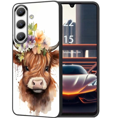 DHEEBFWE Schutzhülle für Samsung Galaxy A15 5G, schlank, stoßdämpfend, kratzfest, weiches Gehäuse, einzigartiges Highland-Baby-Kuh-Design DHEEBFWE Schutzhülle für Samsung Galaxy A15 5G, schlank, stoßdämpfend, kratzfest, weiches Gehäuse, einzigartiges Highland-Baby-Kuh-Design von DHEEBFWE