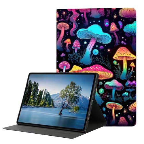 DHEEBFWE Schutzhülle für Samsung Galaxy Tab A 10.1 Tablet 2019 Modell T510 T515 T517, Premium-Leder-Folio-Ständer, automatische Wake/Sleep-Funktion, mehrere Betrachtungsständer, magische Pilze DHEEBFWE Schutzhülle für Samsung Galaxy Tab A 10.1 Tablet 2019 Modell T510 T515 T517, Premium-Leder-Folio-Ständer, automatische Wake/Sleep-Funktion, mehrere Betrachtungsständer, magische Pilze von DHEEBFWE