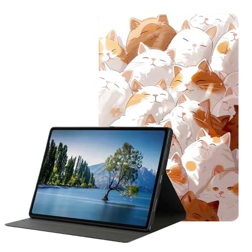 DHEEBFWE Schutzhülle für Samsung Galaxy Tab A 10.1 Tablet 2019 Modell T510 T515 T517, Premium-Leder-Folio-Ständer, automatische Wake/Sleep-Funktion, mehrere Betrachtungsständer, niedliche Katze DHEEBFWE Schutzhülle für Samsung Galaxy Tab A 10.1 Tablet 2019 Modell T510 T515 T517, Premium-Leder-Folio-Ständer, automatische Wake/Sleep-Funktion, mehrere Betrachtungsständer, niedliche Katze von DHEEBFWE