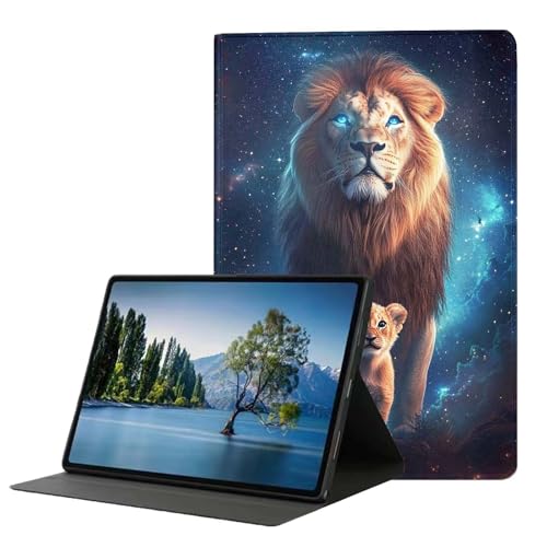 DHEEBFWE Schutzhülle für Samsung Galaxy Tab A 8,4 Zoll SM-T307. Hochwertige Lederhülle mit automatischer Wake-/Sleep-Funktion, mehrere Betrachtungswinkel, Löwenmalerei DHEEBFWE Schutzhülle für Samsung Galaxy Tab A 8,4 Zoll SM-T307. Hochwertige Lederhülle mit automatischer Wake-/Sleep-Funktion, mehrere Betrachtungswinkel, Löwenmalerei von DHEEBFWE