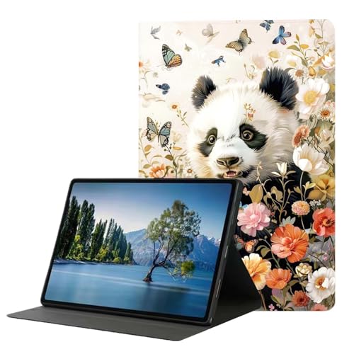 DHEEBFWE Schutzhülle für Samsung Galaxy Tab S6 26,7 cm (10,5 Zoll) (Modell SM-T860/T865/T867) Version 2019, Premium-Leder-Folio-Ständer, automatische Wake/Sleep-Funktion, mehrere Betrachtungsständer von DHEEBFWE