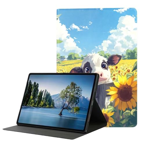 DHEEBFWE Schutzhülle für Samsung Galaxy Tab S6 26,7 cm (10,5 Zoll) (Modell SM-T860/T865/T867) Version 2019. Hochwertige Lederhülle mit automatischer Wake/Sleep-Funktion, mehrere Betrachtungswinkel von DHEEBFWE