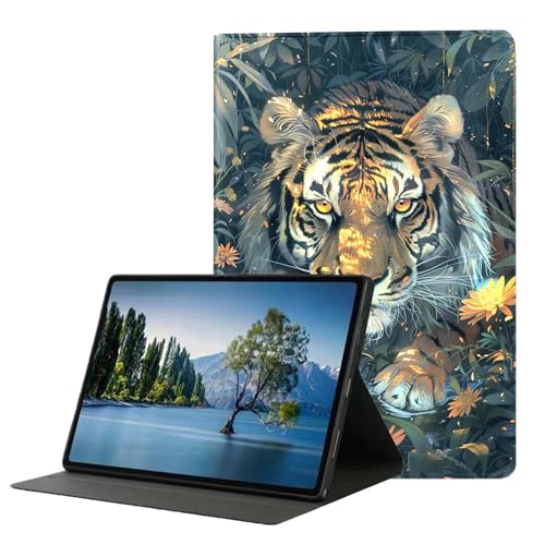 DHEEBFWE Schutzhülle für Samsung Galaxy Tab S6 Lite 26,4 cm (10,4 Zoll) Tablet 2022/2020 (SM-P610/P613/P615/P619), Premium-Leder-Folio-Ständer, automatische Wake/Sleep-Funktion, mehrere von DHEEBFWE