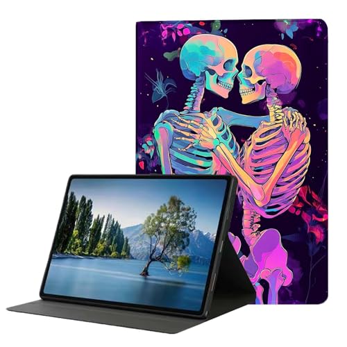DHEEBFWE Schutzhülle für iPad 9.7 (2017/2018, Air 1/2, Pro 9.7) – PU-Lederhülle mit automatischer Wake/Sleep-Funktion, strapazierfähige, stoßfeste harte Rückseite und verstellbare Betrachtungswinkel von DHEEBFWE