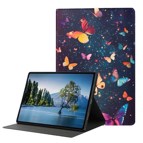 DHEEBFWE Schutzhülle für iPad Air 5. / 4. Generation, 27,7 cm (10,9 Zoll) (2022/2020), mit automatischer Wake-/Sleep-Funktion, stoßfeste harte Rückseite und verstellbare Betrachtungswinkel von DHEEBFWE