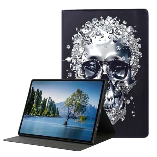 DHEEBFWE Schutzhülle für iPad Pro 4. / 5. / 6. Generation 12,9 Zoll (32,9 cm) 2020/2021/2022, Premium-Leder-Folio-Ständer, automatischer Aufwach-/Schlafmodus, mehrere Betrachtungswinkel von DHEEBFWE