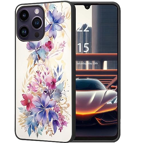 DHEEBFWE Schutzhülle für iPhone 13 Promax, weich, mattiert, TPU, dünn, stoßdämpfend, kratzfest, langlebig, Schutzhülle für iPhone 13 Promax 6,7 Zoll, Blumen DHEEBFWE Schutzhülle für iPhone 13 Promax, weich, mattiert, TPU, dünn, stoßdämpfend, kratzfest, langlebig, Schutzhülle für iPhone 13 Promax 6,7 Zoll, Blumen von DHEEBFWE