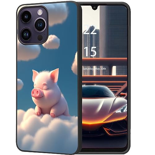 DHEEBFWE Schutzhülle für iPhone 13 Promax, weich, mattiert, TPU, dünn, stoßdämpfend, kratzfest, langlebig, Schutzhülle für iPhone 13 Promax 6,7 Zoll, Wolkenschwein DHEEBFWE Schutzhülle für iPhone 13 Promax, weich, mattiert, TPU, dünn, stoßdämpfend, kratzfest, langlebig, Schutzhülle für iPhone 13 Promax 6,7 Zoll, Wolkenschwein von DHEEBFWE