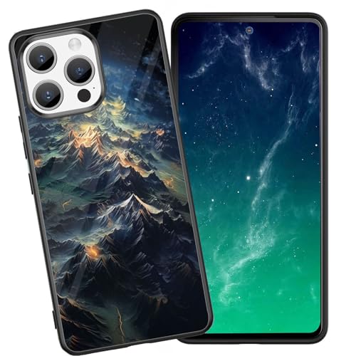 DHEEBFWE Schutzhülle für iPhone 14 Pro Max, stoßfest, kratzfest, weiches Silikon, mit organischer Glas-Rückseite, langlebige Schutzhülle für iPhone 14 Pro Max 6,7 Zoll (2022), natürliches von DHEEBFWE
