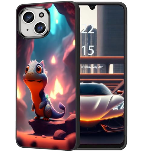 DHEEBFWE Schutzhülle für iPhone 15, dünne, weiche, mattierte TPU-Hülle, stoßdämpfend, kratzfest, langlebig, Schutzhülle für iPhone 15, Cartoon-Dinosaurier DHEEBFWE Schutzhülle für iPhone 15, dünne, weiche, mattierte TPU-Hülle, stoßdämpfend, kratzfest, langlebig, Schutzhülle für iPhone 15, Cartoon-Dinosaurier von DHEEBFWE