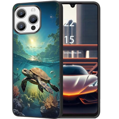 DHEEBFWE Schutzhülle für iPhone 15 Promax, ultradünn, Silikon, weich, mattiert, TPU, stoßdämpfend, kratzfest, Schutzhülle für iPhone 15 Promax 6,7 Zoll, Meeresschildkröten-Design DHEEBFWE Schutzhülle für iPhone 15 Promax, ultradünn, Silikon, weich, mattiert, TPU, stoßdämpfend, kratzfest, Schutzhülle für iPhone 15 Promax 6,7 Zoll, Meeresschildkröten-Design von DHEEBFWE
