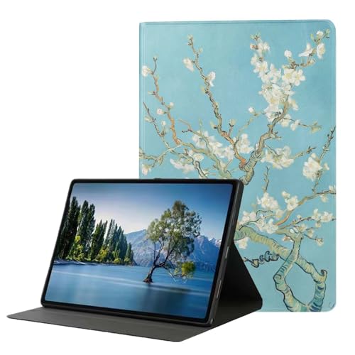 DHEEBFWE Vincent Van Gogh Schutzhülle für iPad 9,7, iPad 4. Generation, iPad 3. Generation (Modell 2012), iPad 2 (Modell 2011), Premium-Leder-Folio-Ständer, automatische Wake/Sleep-Funktion, mehrere von DHEEBFWE