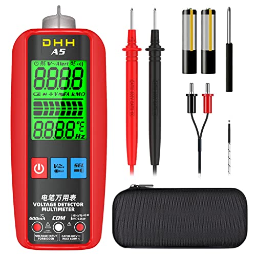 Smart Digital Multimeter DHH A5 mit DC AC Voltmeter Amp Tester Ohm VFC NCV Live Wire Kapazitäts-Temperatur Diode Elektrischer Detektor von DHH