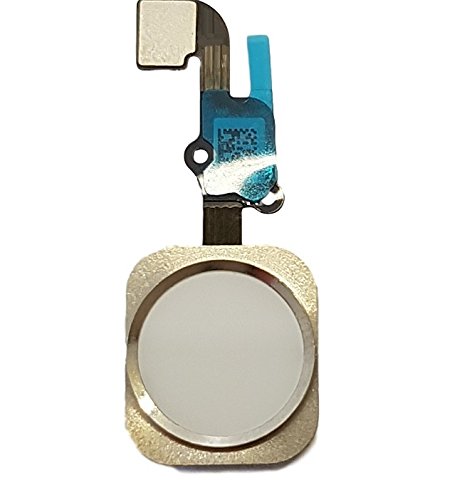 DHLK® Home Button Kabel kompatibel mit iPhone 6S Weiß - NICHT Touch ID (A1633, A1688, A1700) von DHLK