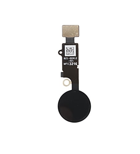 DHLK® Home Button Kabel kompatibel mit iPhone 7 Plus Schwarz - Nicht Touch ID (A1661, A1784, A1785) von DHLK