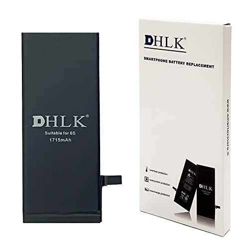 DHLK® TI Line Akku Batterie kompatibel mit iPhone 6S (A1633, A1688, A1700)- Kapazität 1715 mAh von DHLK
