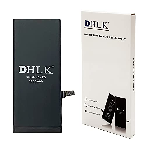 DHLK® TI Line Akku Batterie kompatibel mit iPhone 7 (A1660, A1778, A1779) - Kapazität 1960 mAh von DHLK