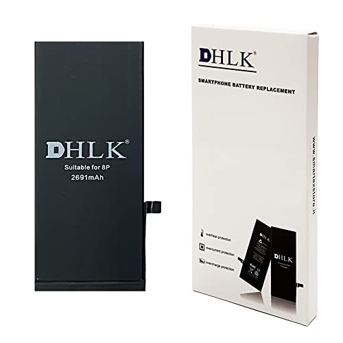 DHLK® TI Line Akku Batterie kompatibel mit iPhone 8 Plus (A1864, A1897, A1898) - Kapazität 2691 mAh von DHLK