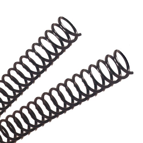 DHP - Metallspirale, Schritt 5:1, 10 mm, schwarz (Box 100 Stück) von DHP