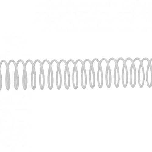 DHP - Metallspirale, Schritt 5:1, 10 mm, weiß (Karton mit 25 Stück) von DHP