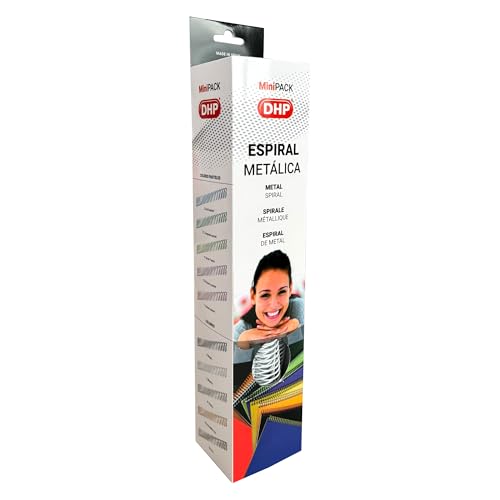 DHP - Metallspirale zum Binden, Schritt 5:1, 20 mm, weiß, Box mit 25 Stück DHP - Metallspirale zum Binden, Schritt 5:1, 20 mm, weiß, Box mit 25 Stück von DHP