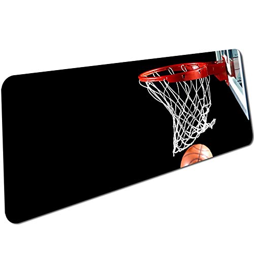 Basketball Landschaft Mauspad Pc Gaming Computer Xl Mausmatte Gaming Zubehör Mousepad Gamer Geschenke 700X400X3Mm von DHSBD