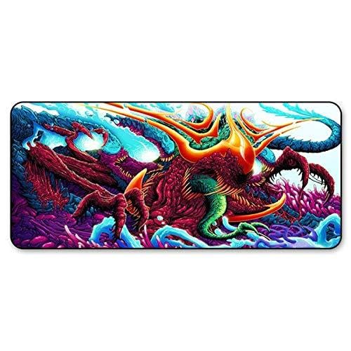 Dhsbd Mauspad Gelkissen Gaming Mauspad Spiel 900X400Mm Hyper Beast Xl Große Verriegelungskante Gaming Mouse Pad Tastatur Gummi Mousepad Wrist Rest Tabellen - Computer - Mat Mat 5 von DHSBD