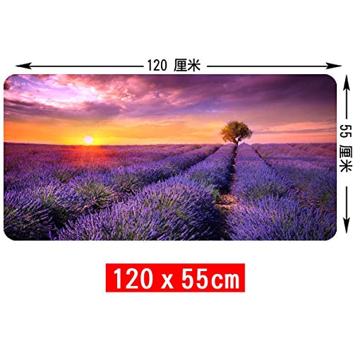Erweiterte mauspad gummi material große größe gaming schreibtisch matten 1200x550mm rutschfeste schreibtisch pad für pc büro tastatur matten d von DHSBD