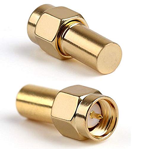 DHT Electronics RF Koaxial Stecker Adapter SMA Stecker Koaxial Abschlussleisten 1W DC 3.0GHz 50Ohm 2 Stück DHT Electronics RF Koaxial Stecker Adapter SMA Stecker Koaxial Abschlussleisten 1W DC 3.0GHz 50Ohm 2 Stück von DHT Electronics