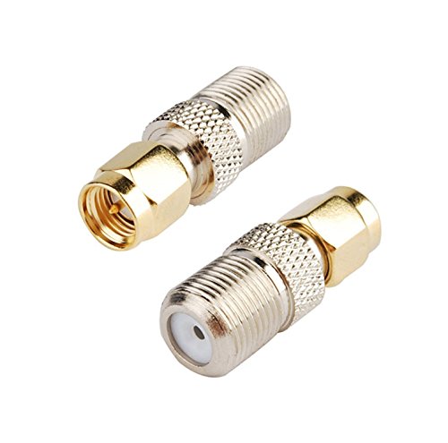 DHT Electronics 2 x RF-Koaxial-Koaxialadapter, SMA-Stecker auf F-Buchse DHT Electronics 2 x RF-Koaxial-Koaxialadapter, SMA-Stecker auf F-Buchse von DHT Electronics
