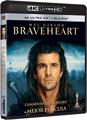 Braveheart [Blu-Ray] [Region Free] (Deutsche Sprache. Deutsche Untertitel) von DHV - Disney