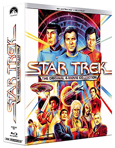 Star Trek The Original 4-Movie Collection (4 UHD + 4 BD) - BD [Blu-ray] von DHV - Paramount
