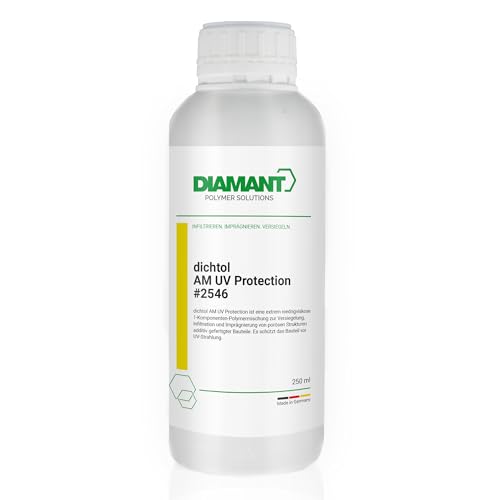 DIAMANT dichtol AM UV Protection 250 ml – Versiegelung für 3D-Druck Bauteile | UV-beständig & wasserdicht | Für PLA, ASA, ABS & SLS | Imprägnierung gegen Verfärbung & Ausbleichen DIAMANT dichtol AM UV Protection 250 ml – Versiegelung für 3D-Druck Bauteile | UV-beständig & wasserdicht | Für PLA, ASA, ABS & SLS | Imprägnierung gegen Verfärbung & Ausbleichen von DIAMANT Polymer