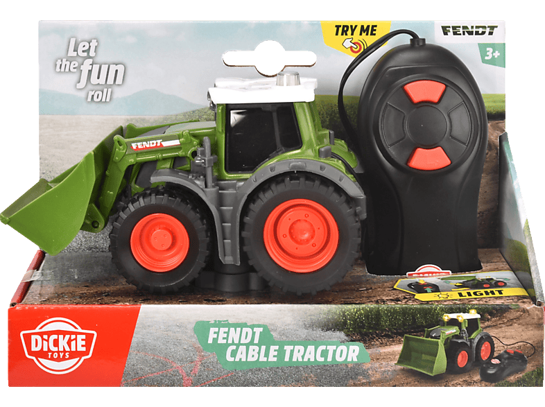 DICKIE-TOYS Fendt Cable Tractor Spielzeugtraktor von DICKIE-TOYS