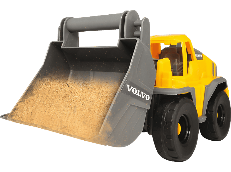 DICKIE-TOYS Volvo On-site Loader, Spielzeug-Radlader mit Freilauf, Länge: 26 cm Spielzeugauto Gelb/Grau DICKIE-TOYS Volvo On-site Loader, Spielzeug-Radlader mit Freilauf, Länge: 26 cm Spielzeugauto Gelb/Grau von DICKIE-TOYS