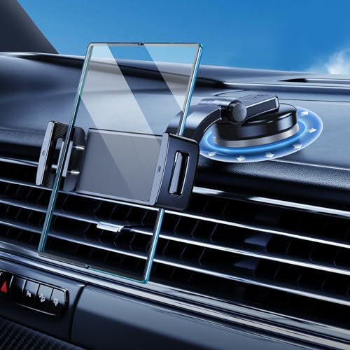 DICMKY Kfz-Handyhalterung für Samsung Galaxy Z Fold 6 5 4 3 2 – Klappbarer Bildschirm-/Tablet-Halter für Auto-Armaturenbrett, 360° drehbar, passend für iPad Mini 6, iPad Pro, iPad Air, Pixel Fold und DICMKY Kfz-Handyhalterung für Samsung Galaxy Z Fold 6 5 4 3 2 – Klappbarer Bildschirm-/Tablet-Halter für Auto-Armaturenbrett, 360° drehbar, passend für iPad Mini 6, iPad Pro, iPad Air, Pixel Fold und von DICMKY