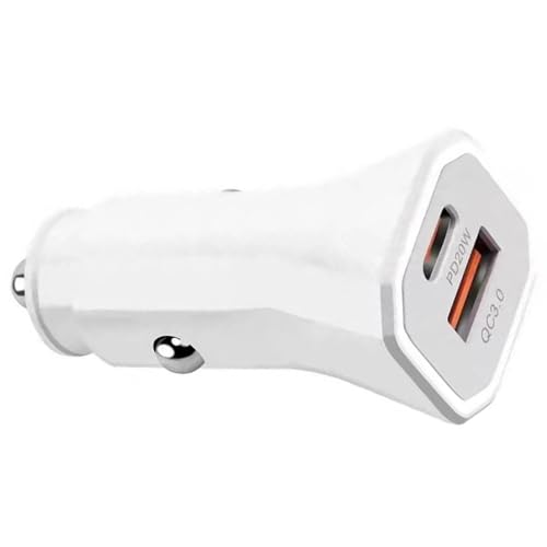DIDILLX 38 W Doppel-Port-Auto-Ladegeräte mit intelligenter Stromverteilung, große Power-Ladegeräte für schnelles Aufladen mehrerer Devi von DIDILLX