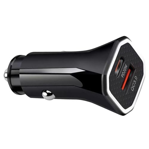 DIDILLX 38 W Doppel-Port-Auto-Ladegeräte mit intelligenter Stromverteilung, große Power-Ladegeräte für schnelles Aufladen mehrerer Devi von DIDILLX