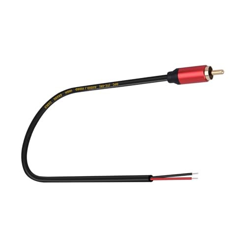 DIDILLX Auditory Male to Bare Wire Open End Pigtail Auditory Cable for Amplifier Auditory Video Device Repairs Loudspeaker Wire DIDILLX Auditory Male to Bare Wire Open End Pigtail Auditory Cable for Amplifier Auditory Video Device Repairs Loudspeaker Wire von DIDILLX