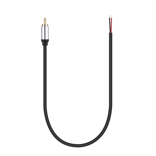 DIDILLX Auditory Male to Bare Wire Open End Pigtail Auditory Cable for Amplifier Auditory Video Device Repairs Loudspeaker Wire DIDILLX Auditory Male to Bare Wire Open End Pigtail Auditory Cable for Amplifier Auditory Video Device Repairs Loudspeaker Wire von DIDILLX